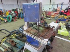 BAND SAW 240VOLT. THIS LOT IS SOLD UNDER THE AUCTIONEERS MARGIN SCHEME, THEREFORE NO VAT WILL BE