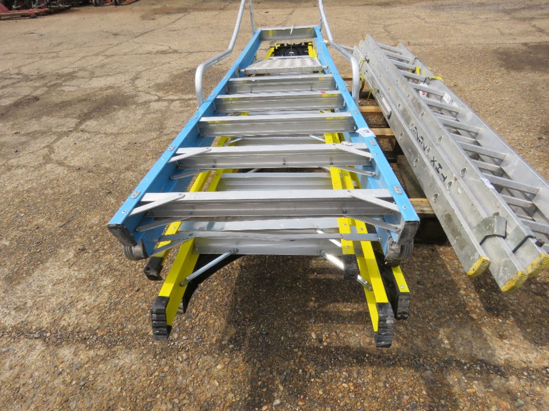 3 X GRP STEP LADDERS.. PN:THX14684,13086,9446. - Image 5 of 5