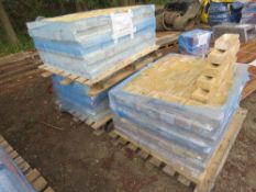 3 X PALLETS OF CREAM COLOURED BRICKS. THIS LOT IS SOLD UNDER THE AUCTIONEERS MARGIN SCHEME, THERE