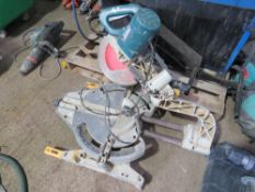 MAKITA 240VOLT POWERED MITRE CHOP SAW.