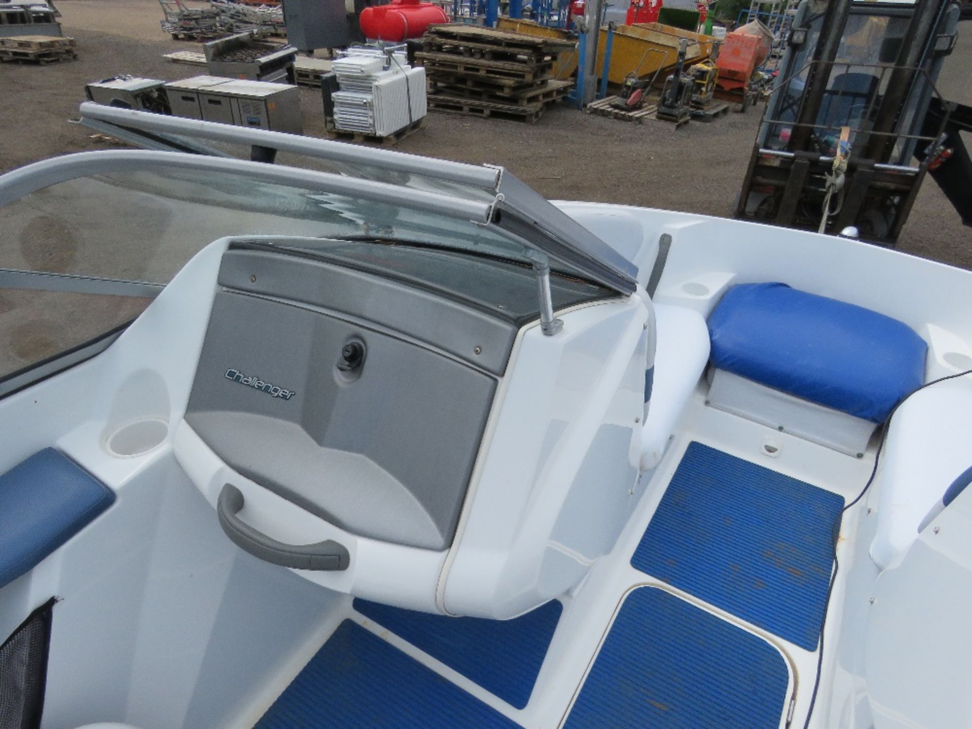 ON SALE!!!...SEADOO CHALLENGER 180 JET BOAT ON TRAILER. POWERED BY ROTAX 215HP 4-TEC ENGINE - Image 16 of 23