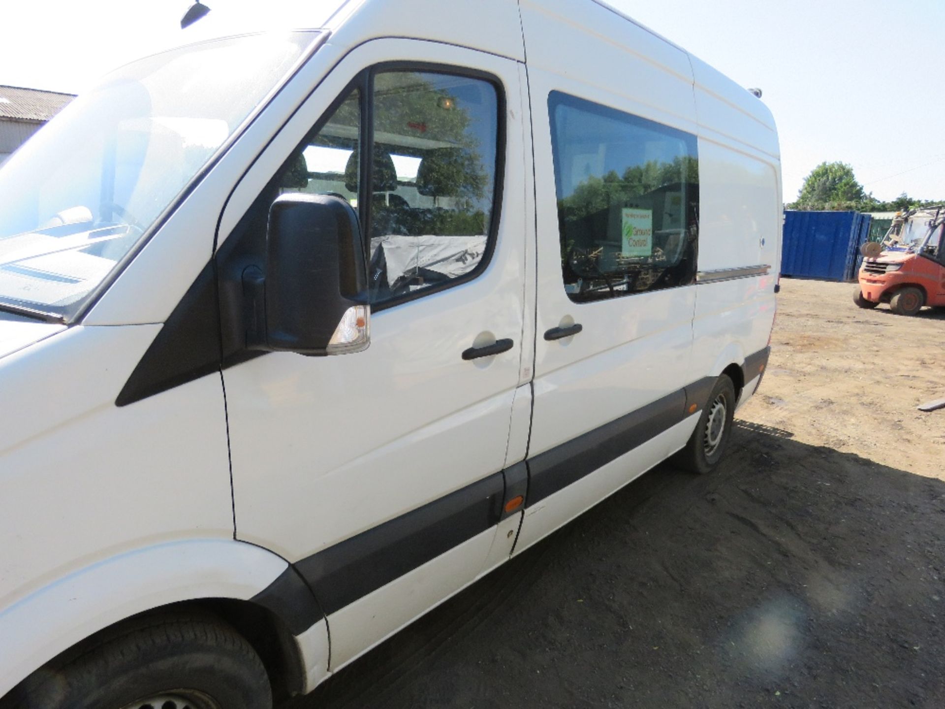 MERCEDES 313CDI WELFARE VAN REG:KX14LYU. 88K APPROX REC MILES. WITH V5, FIRST REGISTERED 20/3/14. MO - Image 8 of 18