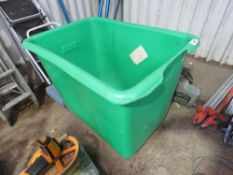 WHEELED PARTS / FEED BIN. SOURCED FROM COMPANY LIQUIDATION.
