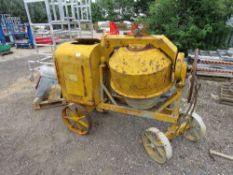 BENFORD DIESEL ENGINED SITE MIXER WITH HANDLE.