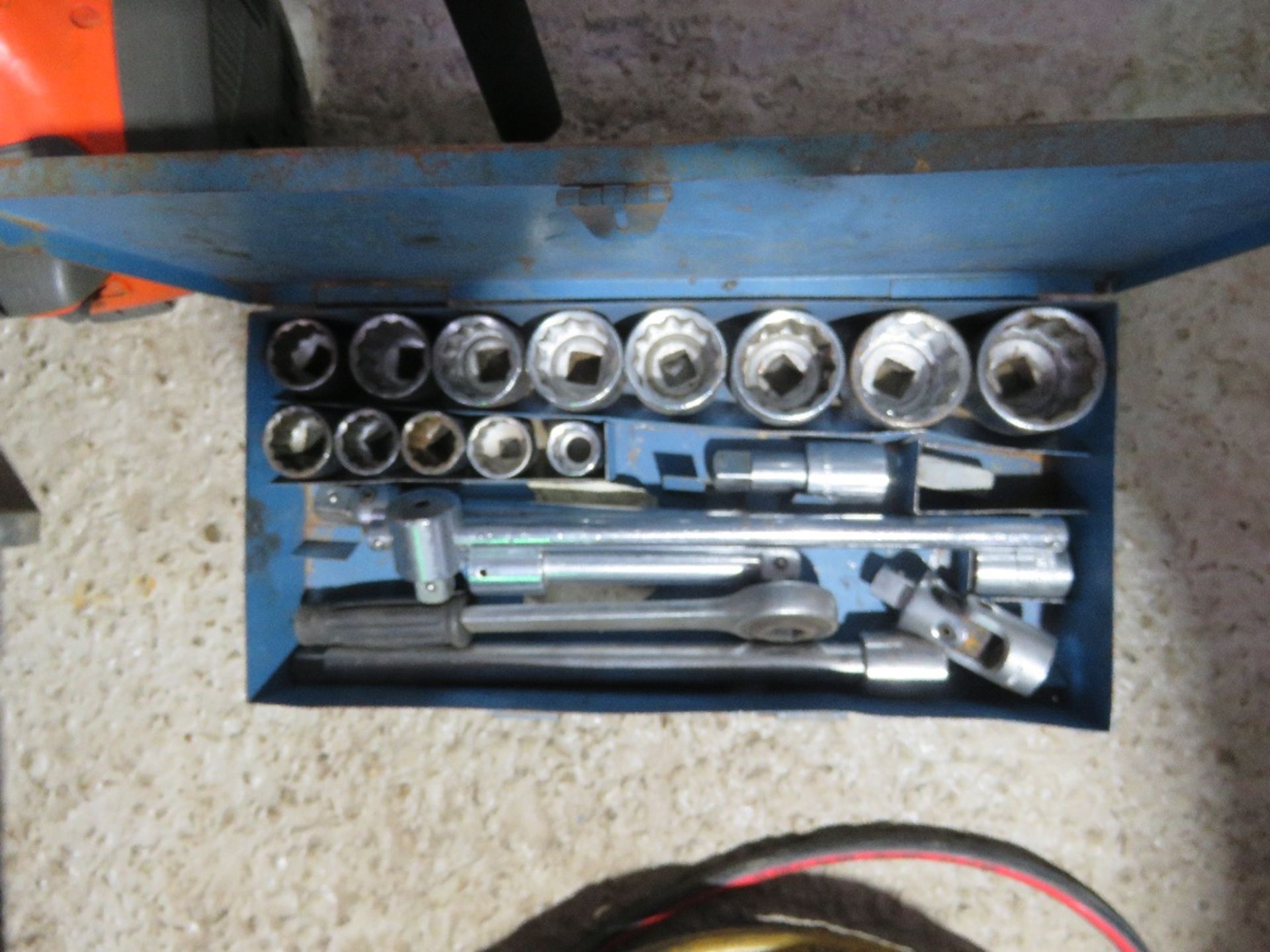 KING DICK HEAVY DUTY SOCKET SET. THIS LOT IS SOLD UNDER THE AUCTIONEERS MARGIN SCHEME, THEREFORE