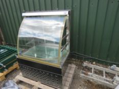 NORPE GLASS FRONTED DISPLAY FRIDGE. THIS LOT IS SOLD UNDER THE AUCTIONEERS MARGIN SCHEME, THEREFO