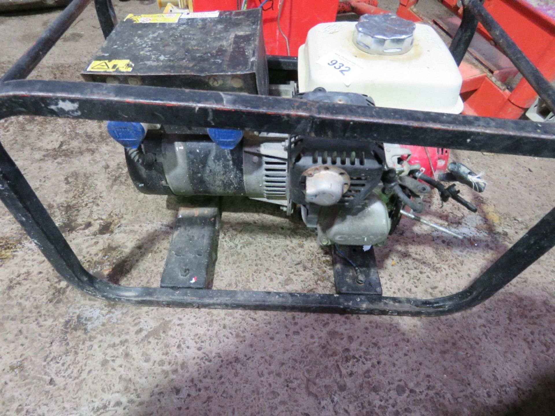 HONDA PETROL ENGINED GENERATOR, 3KVA APPROX. - Image 4 of 5