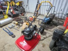 ALLEN HOVER MOWER WITH TRANSPORT WHEELS. THIS LOT IS SOLD UNDER THE AUCTIONEERS MARGIN SCHEME, TH