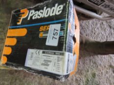 BOX OF PASLODE 90MM NAIL GUN NAILS. THIS LOT IS SOLD UNDER THE AUCTIONEERS MARGIN SCHEME, THEREFO