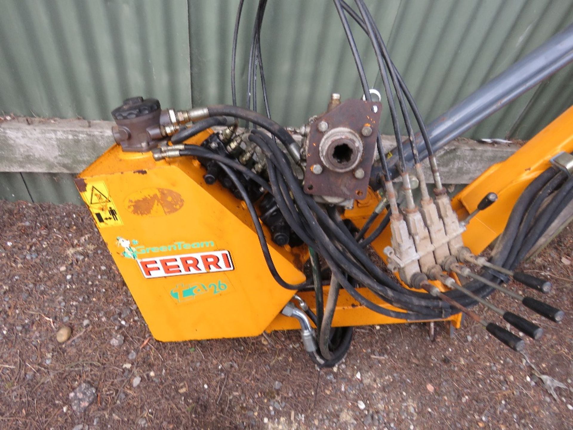 FERRI TA26 FLAIL HEDGE CUTTER MOWER, YEAR 2004. SUITABLE FOR SMALL TRACTOR. - Image 2 of 12