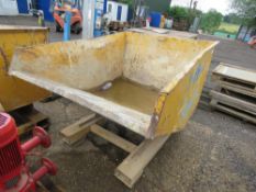 FORKLIFT MOUNTED TIPPING SKIP. THIS LOT IS SOLD UNDER THE AUCTIONEERS MARGIN SCHEME, THEREFORE NO