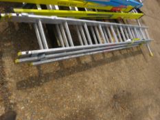 3 STAGE EXTENSION LADDER, 9FT CLOSED LENGTH APPROX. . PN:THX7676