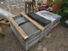 2 X LARGE PALLETS/STILLAGES OF PRE USED ROOFING SLATES.