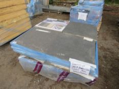 2NO PALLETS OF GREY PORCELAIN TYPE SLABS. THIS LOT IS SOLD UNDER THE AUCTIONEERS MARGIN SCHEME, T