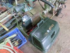 ATCO CYLINDER MOWER WITH GRASS BOX. THIS LOT IS SOLD UNDER THE AUCTIONEERS MARGIN SCHEME, THEREFO