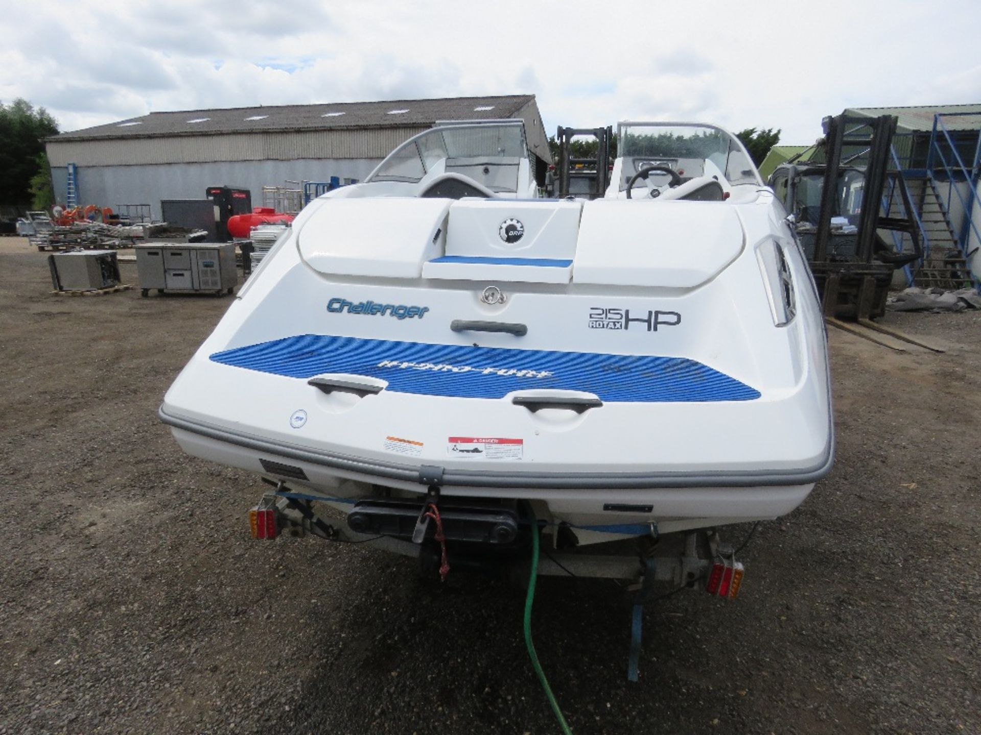 ON SALE!!!...SEADOO CHALLENGER 180 JET BOAT ON TRAILER. POWERED BY ROTAX 215HP 4-TEC ENGINE - Image 8 of 23