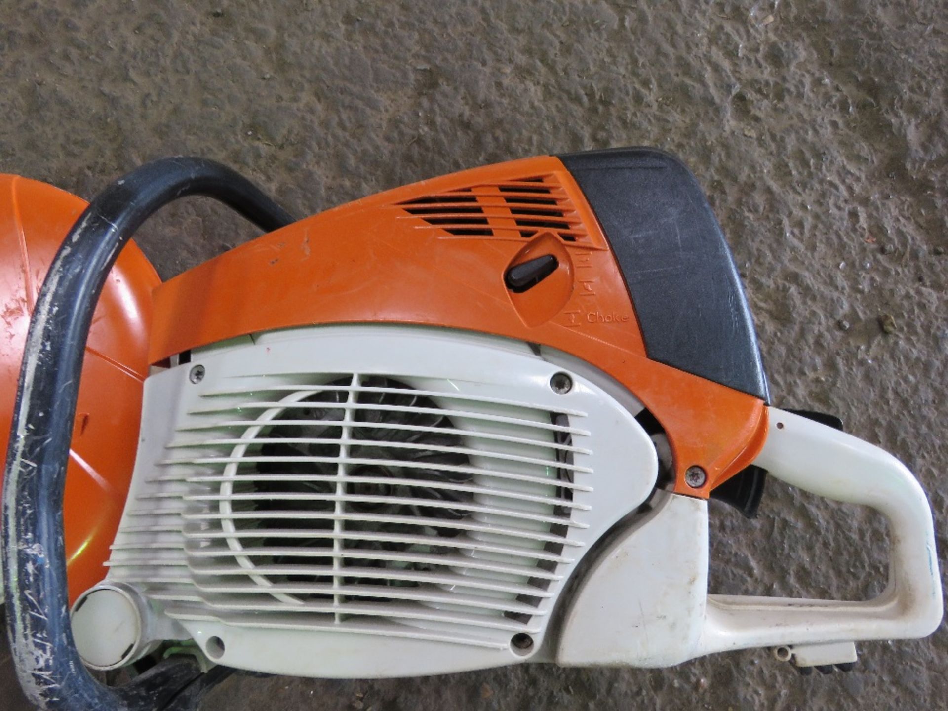 STIHL TS700 HEAVY DUTY PETROL SAW WITH BLADE. - Image 4 of 6