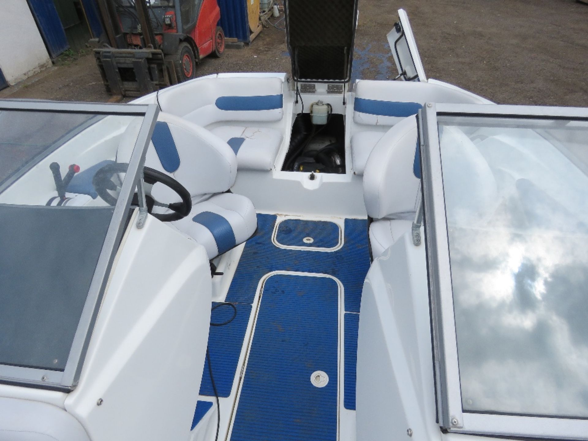 ON SALE!!!...SEADOO CHALLENGER 180 JET BOAT ON TRAILER. POWERED BY ROTAX 215HP 4-TEC ENGINE - Image 9 of 23