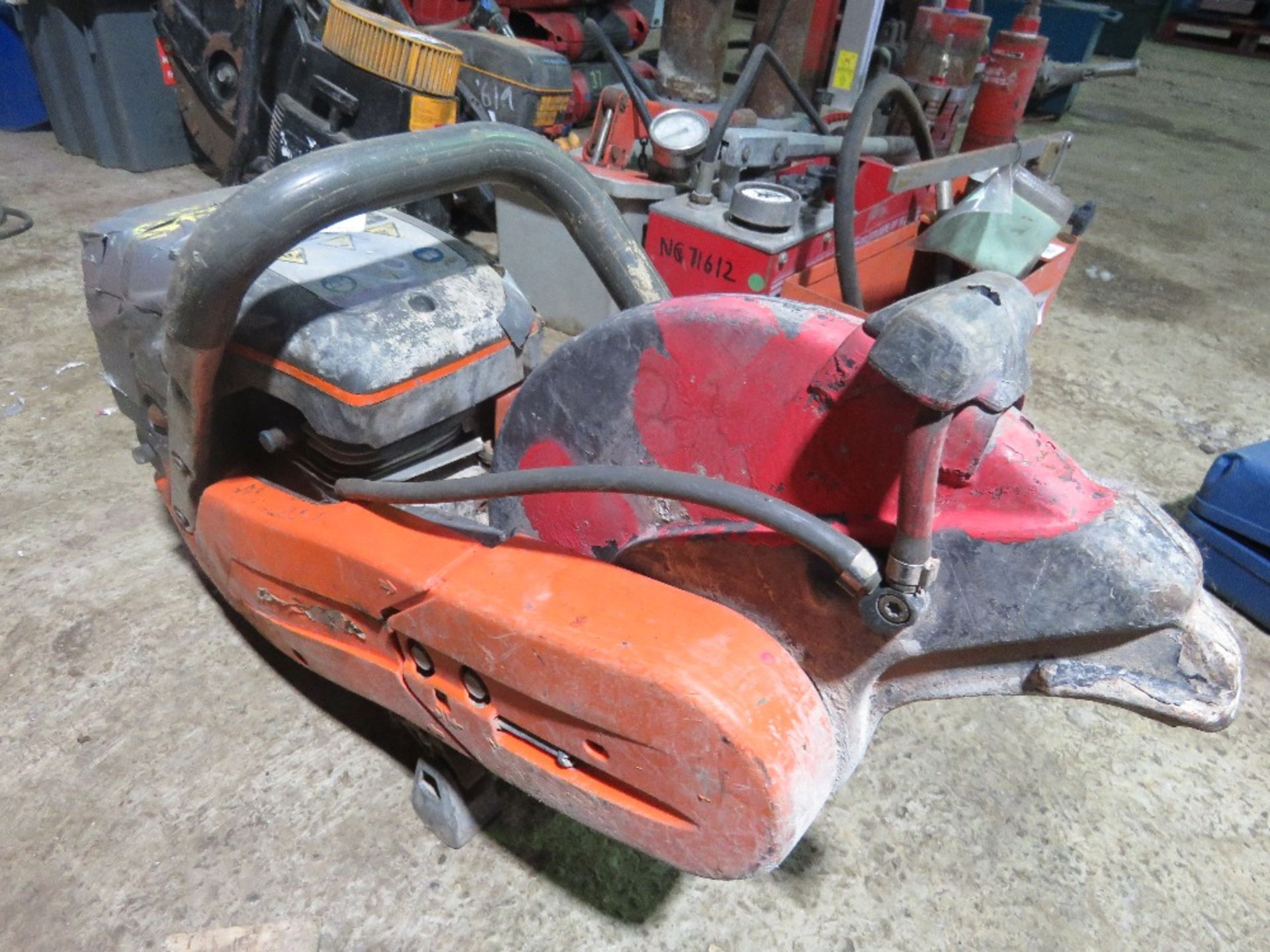 HUSQVARNA K760 PETROL CUT OFF SAW, DIRECT FROM UTILITIES COMPANY. - Image 3 of 3