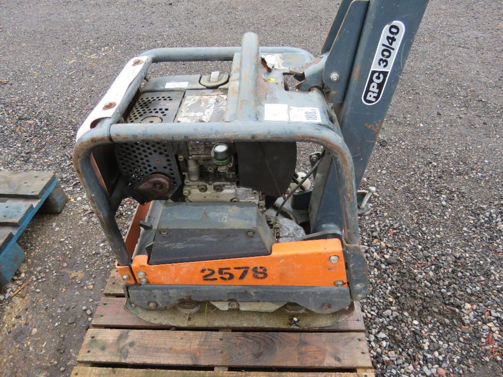 BELLE RPC 30/40 DIESEL FORWARD AND REVERSE COMPACTION PLATE. - Image 3 of 5