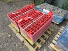 PALLET OF SCAFFOLD SAFETY BARRIERS. THIS LOT IS SOLD UNDER THE AUCTIONEERS MARGIN SCHEME, THEREFO