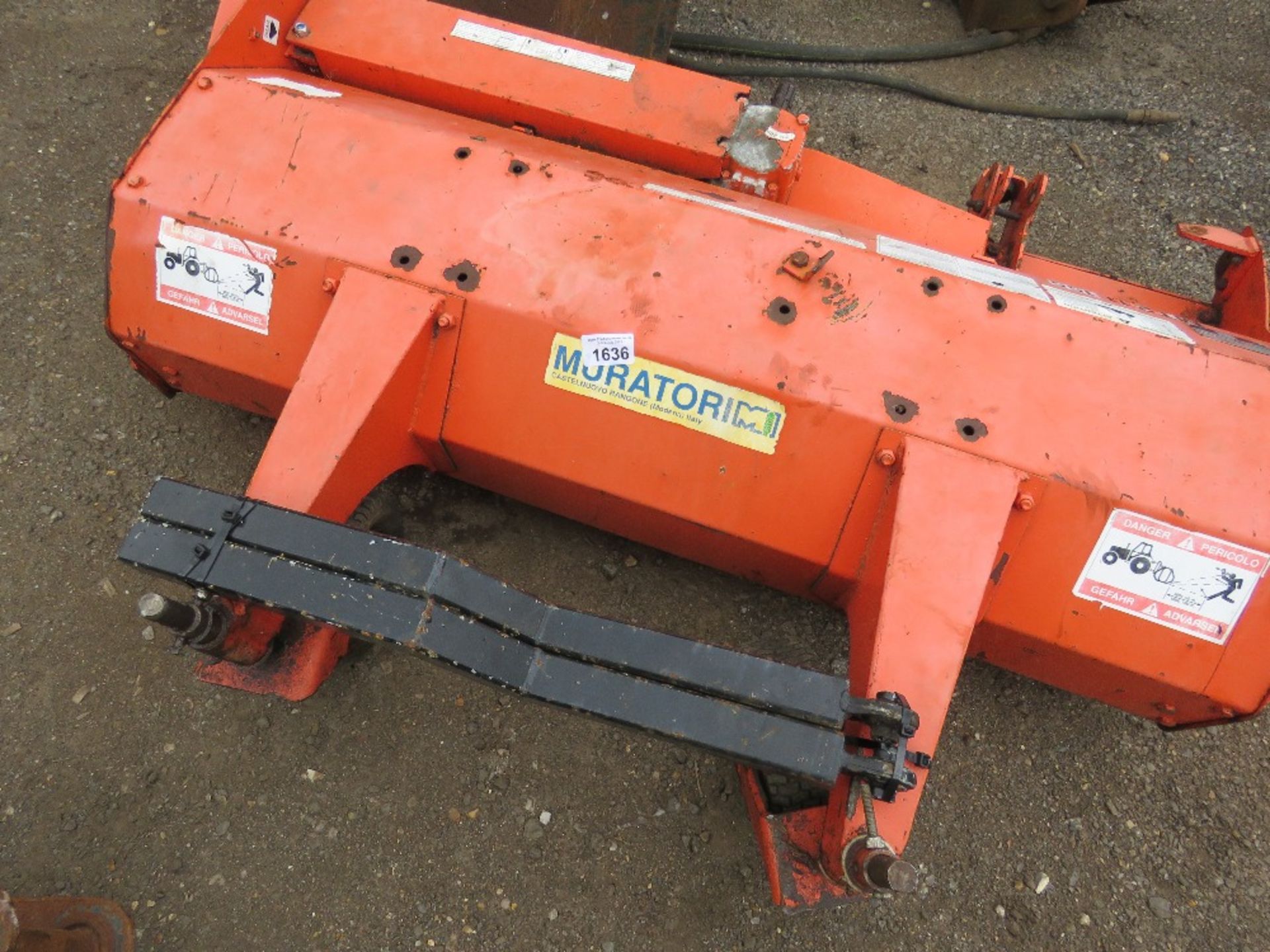 MURATORI FRONT MOUNTED MT211 1.55M FLAIL MOWER HEAD. - Image 4 of 4