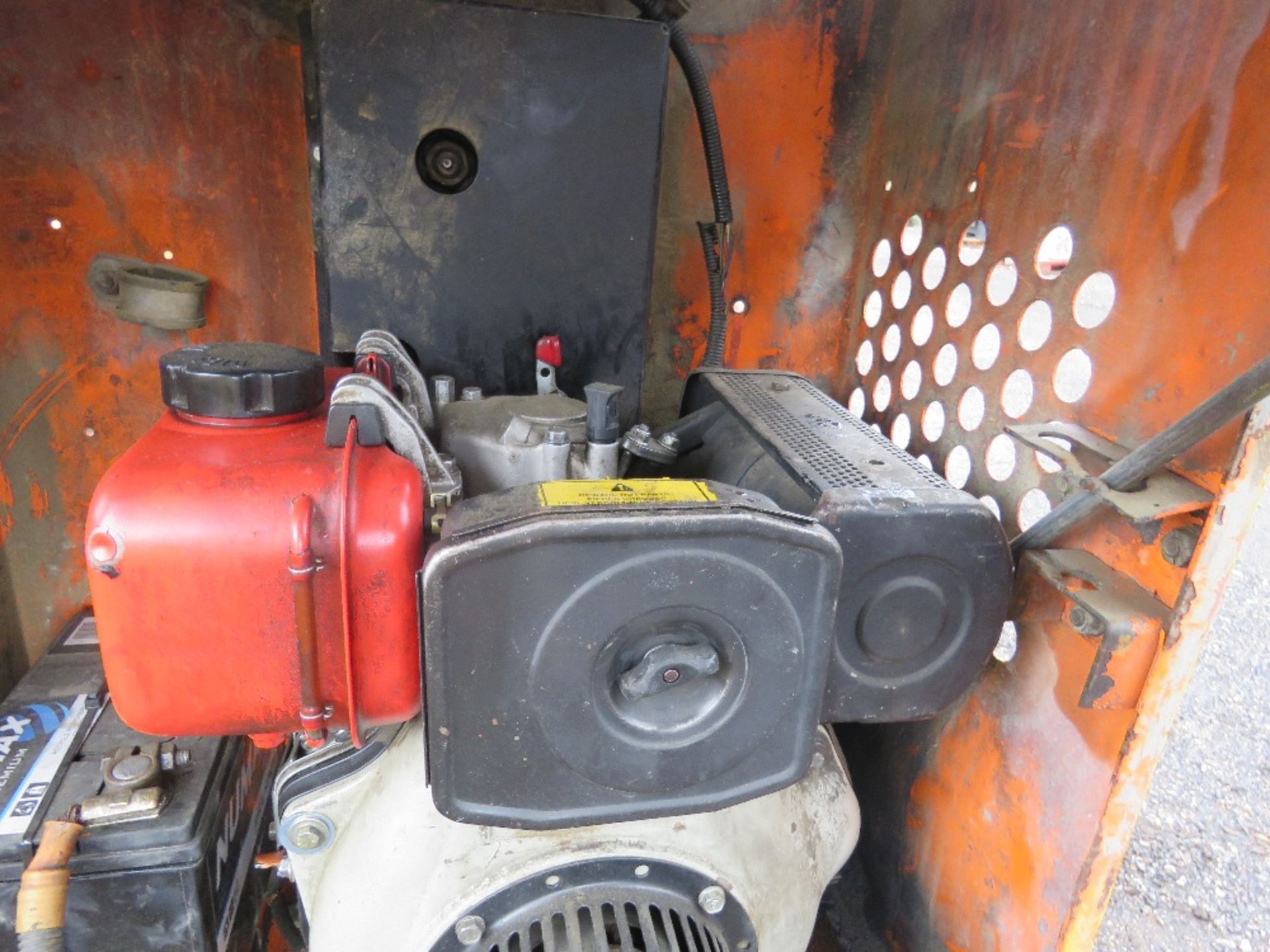 BELLE DIESEL ENGINED SITE MIXER WITH YANMAR ENGINE. WHEN TESTED WAS SEEN TO RUN AND DRUM TURNED....S - Image 5 of 6