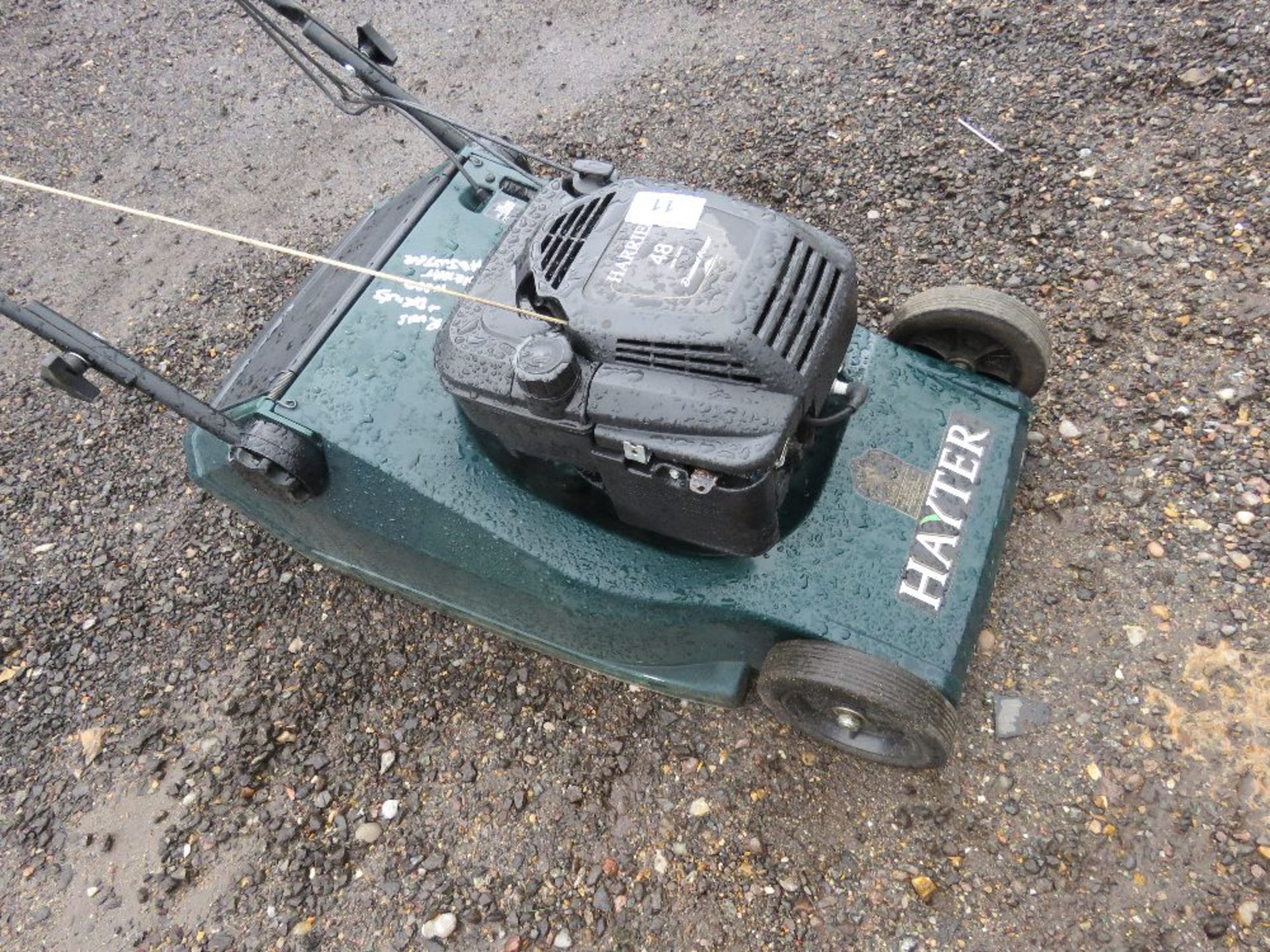 HAYTER HARRIER 48 ROLLER MOWER, NO COLLECTOR. WHEN TESTED WAS SEEN TO RUN AND DRIVE (NEEDS HEIGHT AD - Image 3 of 5