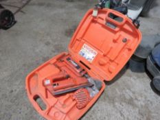 PASLODE IM350 NAIL GUN IN A CASE, NEEDS ATTENTION. THIS LOT IS SOLD UNDER THE AUCTIONEERS MARGIN