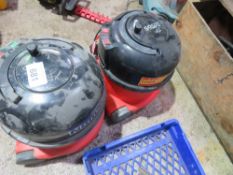 2 X HENRY HOOVERS 240VOLT POWERED.