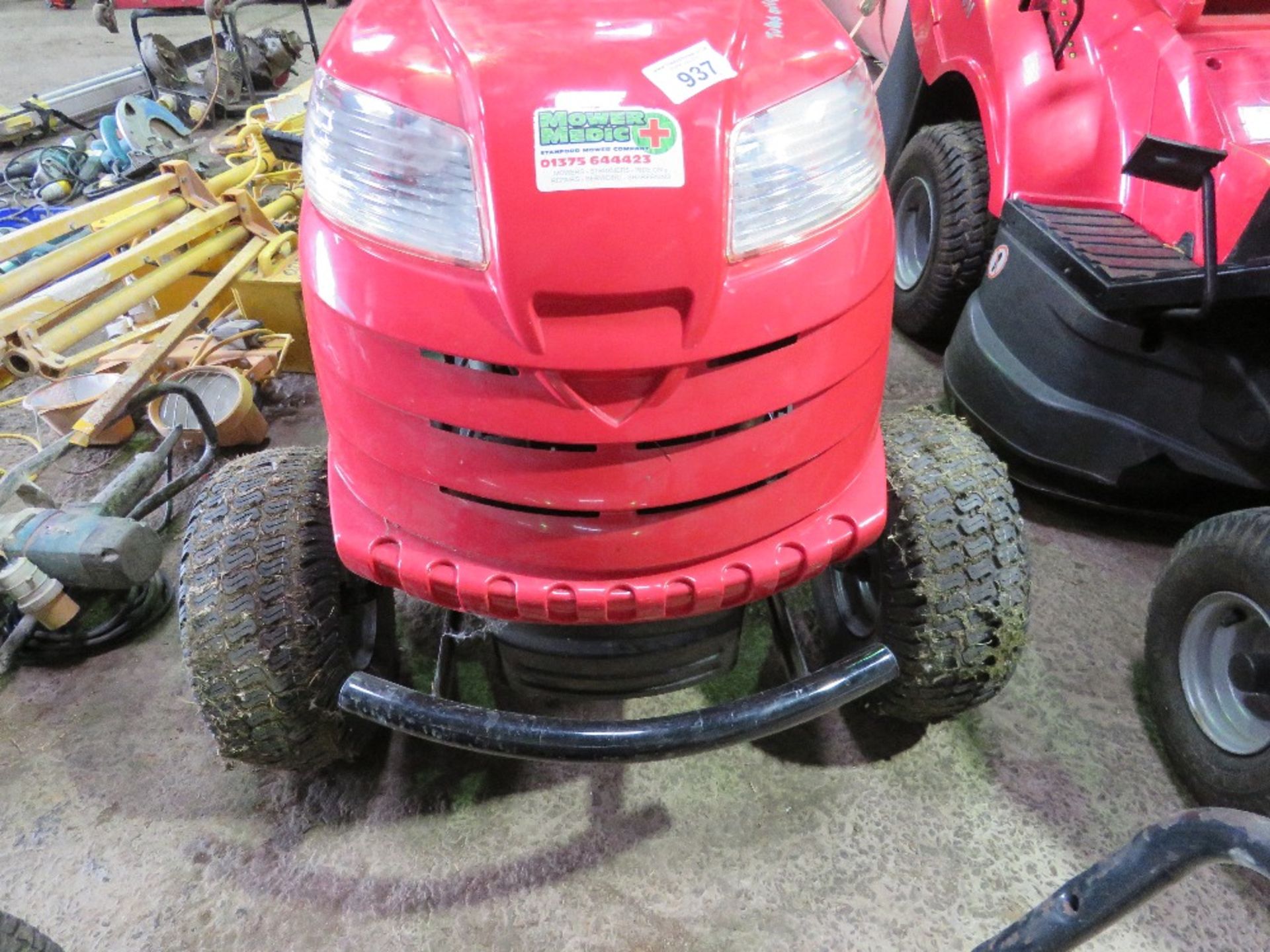 MOUNTFIELD 1530H RIDE ON HYDRASTATIC DRIVE MOWER, NO COLLECTOR. WHEN TESTED BY POWER STRAIGHT TO THE - Image 3 of 10