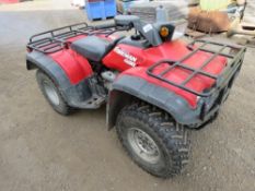 FOREMAN 400 4WD QUAD BIKE. WHEN TESTED WAS SEEN TO DRIVE..SEE VIDEO.
