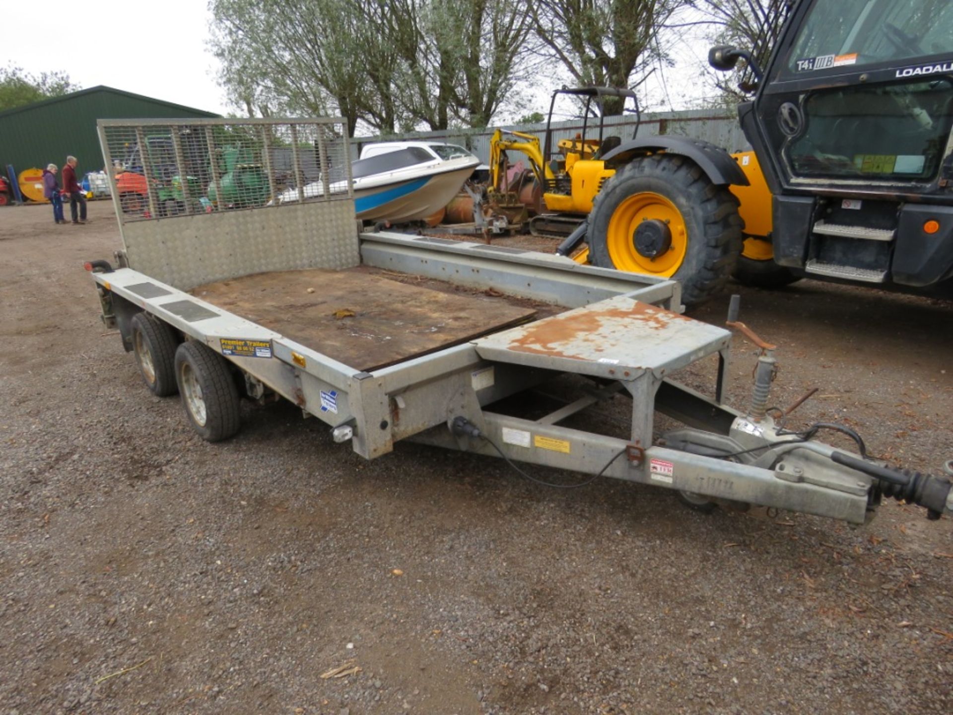ifor williams wide body plant trailer DB CODE:4-79797
