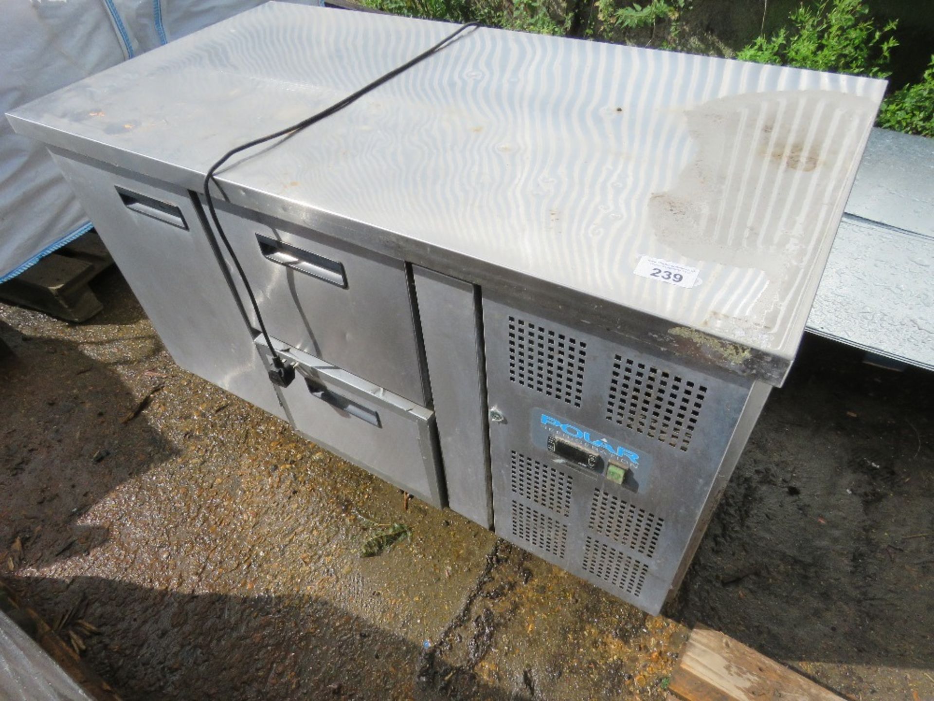 UNDER COUNTER FRIDGE UNIT, SOURCED FROM CAFE CLOSURE. - Image 2 of 4