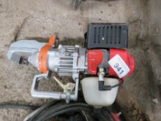 ROBIN PETROL ENGINED REBAR CUTTER, APPEARS UNUSED?? THIS LOT IS SOLD UNDER THE AUCTIONEERS MARGI