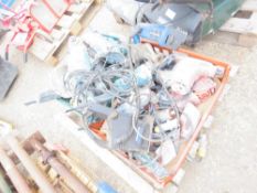 PALLET OF SCRAP POWER TOOLS ETC. THIS LOT IS SOLD UNDER THE AUCTIONEERS MARGIN SCHEME, THEREFORE