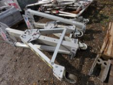 PAIR OF EASI-RIG LIFTING BEAM SUPPORTS, SOURCED FROM COMPANY LIQUIDATION.