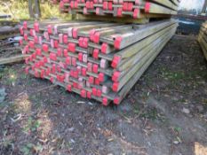 PACK OF 50NO "I" BEAM FORMWORK BEAMS, IDEAL FOR FLAT ROOF SUPPORTS ETC. 5.9M LENGTH X 200MM X 80MM A
