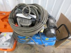 ABAC 110VOLT AIR COMPRESSOR PLUS HOSES ETC. DIRECT FROM LOCAL RAIL CONTRACTOR WHO IS CLOSING A DEPOT