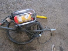 DYNAPAC 230VOLT POKER DRIVE UNIT WITH POKER. THIS LOT IS SOLD UNDER THE AUCTIONEERS MARGIN SCHEME