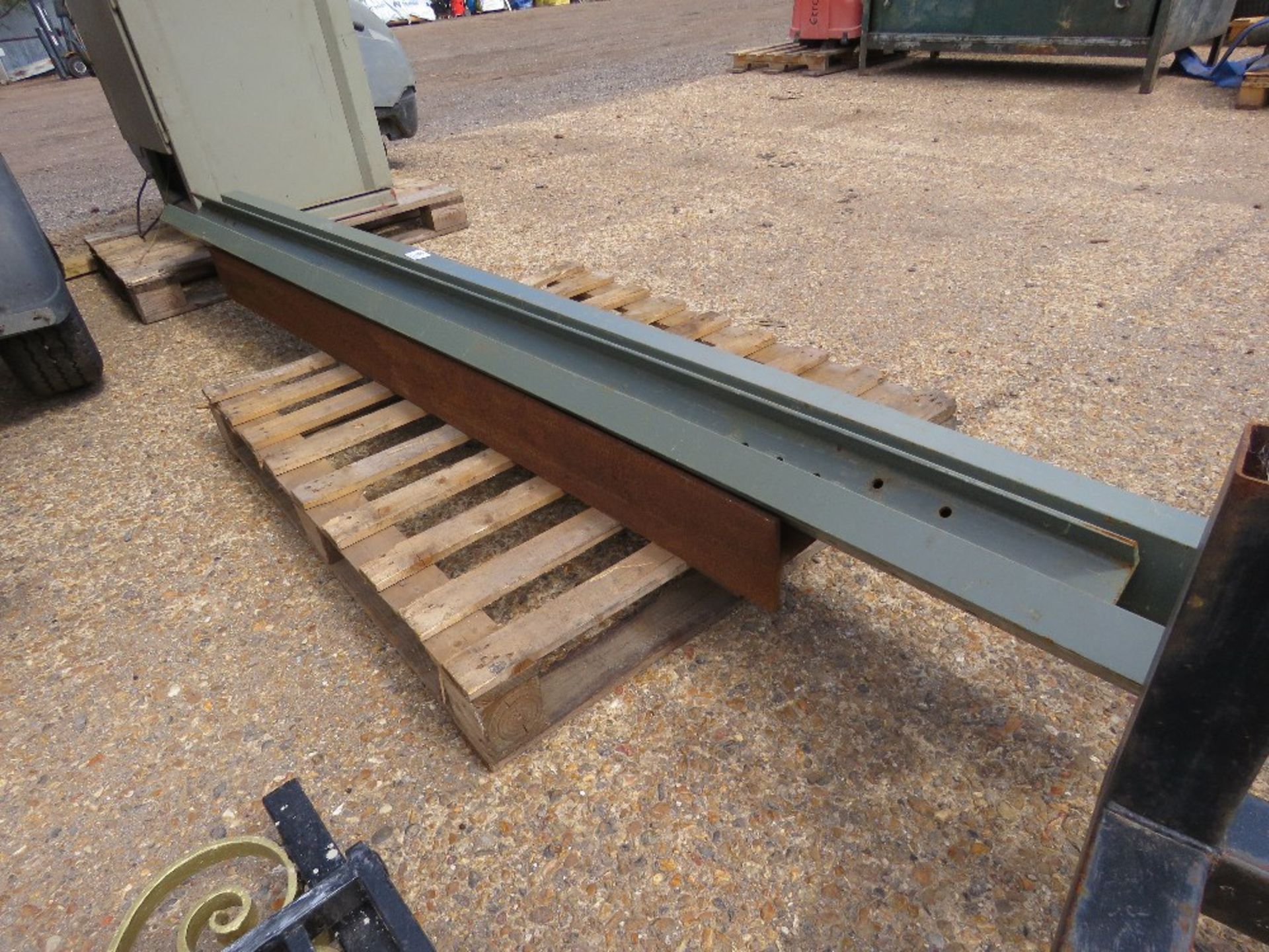 1NO 6FT LENGTH RSJ STEEL PLUS 4NO CHANNELS 8FT LENGTH APPROX. THIS LOT IS SOLD UNDER THE AUCTIONE - Image 2 of 6