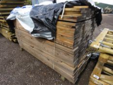 LARGE PACK OF UNTREATED TIMBER BOARDS: 140MM X 30MM @ 1.82M LENGTH APPROX. 230NO IN TOTAL APPROX.