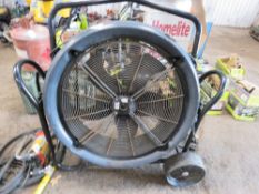 LARGE ELECTRIC POWERED FAN.
