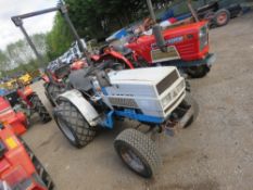 MITSUBISHI MT180D COMPACT AGRICULTURAL TRACTOR, 4WD, GRASS TYRES, WITH REAR LINKAGE. FROM LIMITED TE