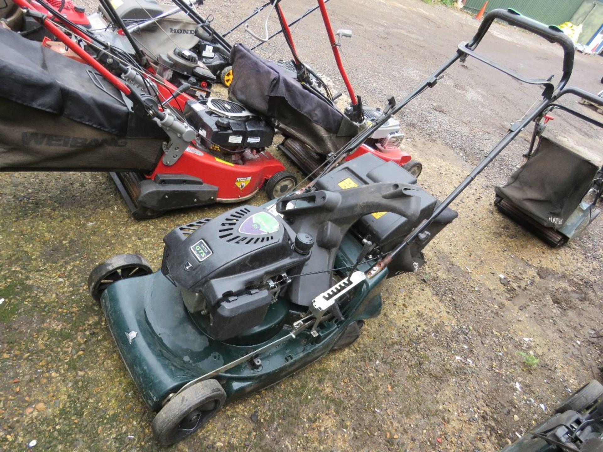 HAYTER HARRIER 56 ROLLER MOWER WITH SENSA SPEED SYSTEM AND WITH COLLECTOR YEAR 2021. DIRECT FROM LOC - Image 2 of 3
