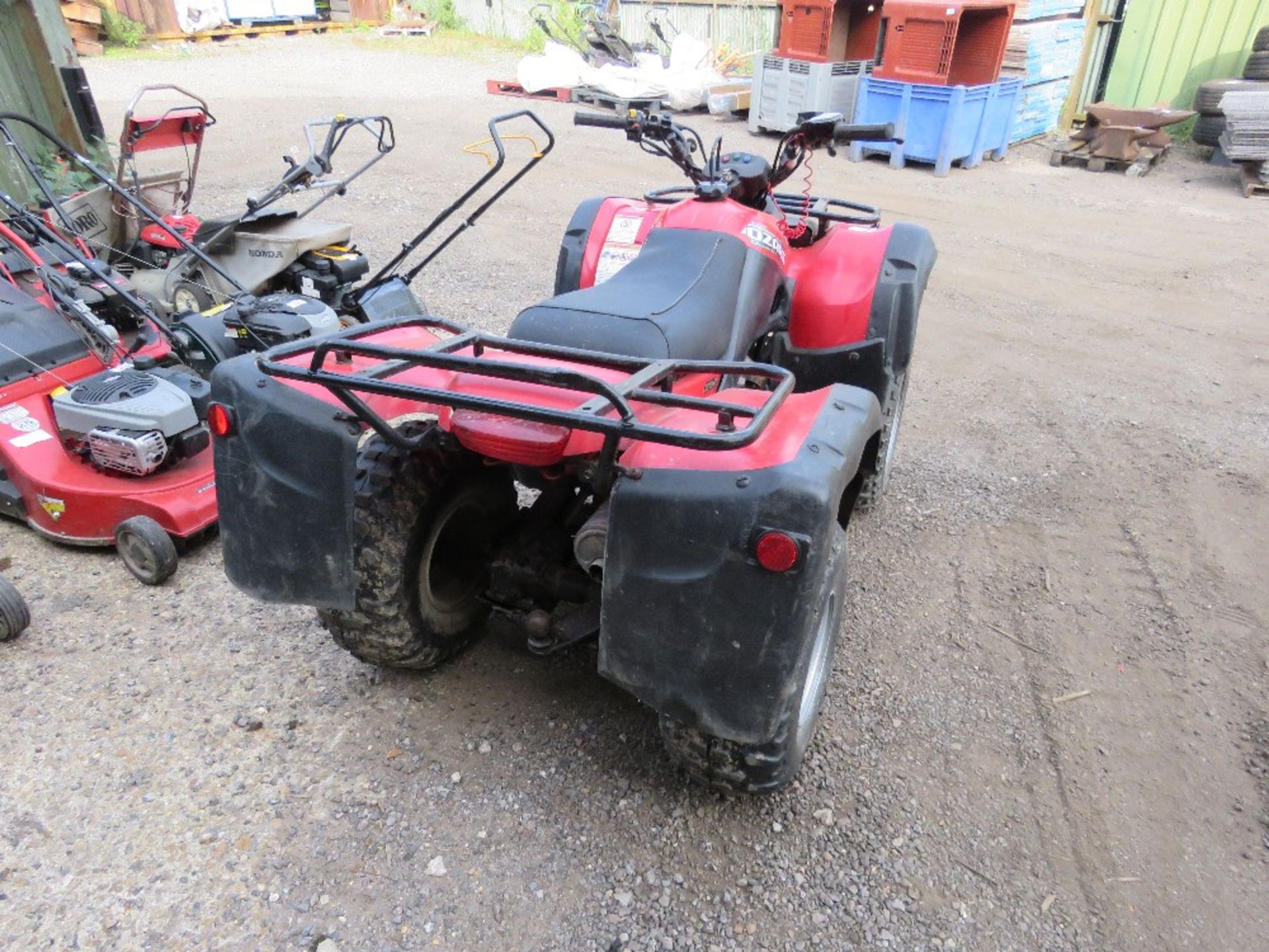 SUZUKI OZARK 250CC 2WD QUAD BIKE. WHEN TESTED WAS SEEN TO DRIVE..SEE VIDEO. - Image 4 of 7