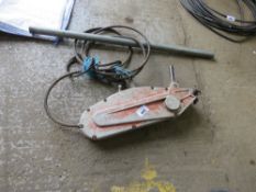 TIRFOR CABLE WINCH WITH CABLE AND HANDLE. THIS LOT IS SOLD UNDER THE AUCTIONEERS MARGIN SCHEME, T