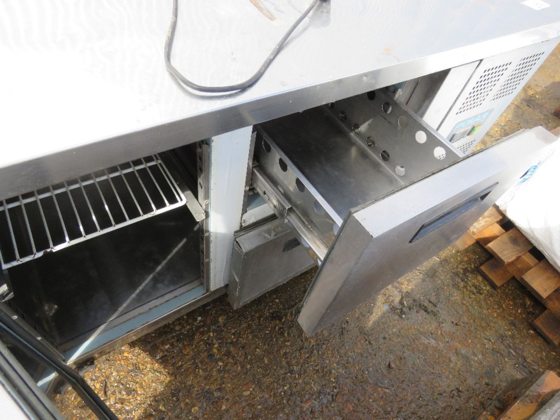 UNDER COUNTER FRIDGE UNIT, SOURCED FROM CAFE CLOSURE. - Image 4 of 4