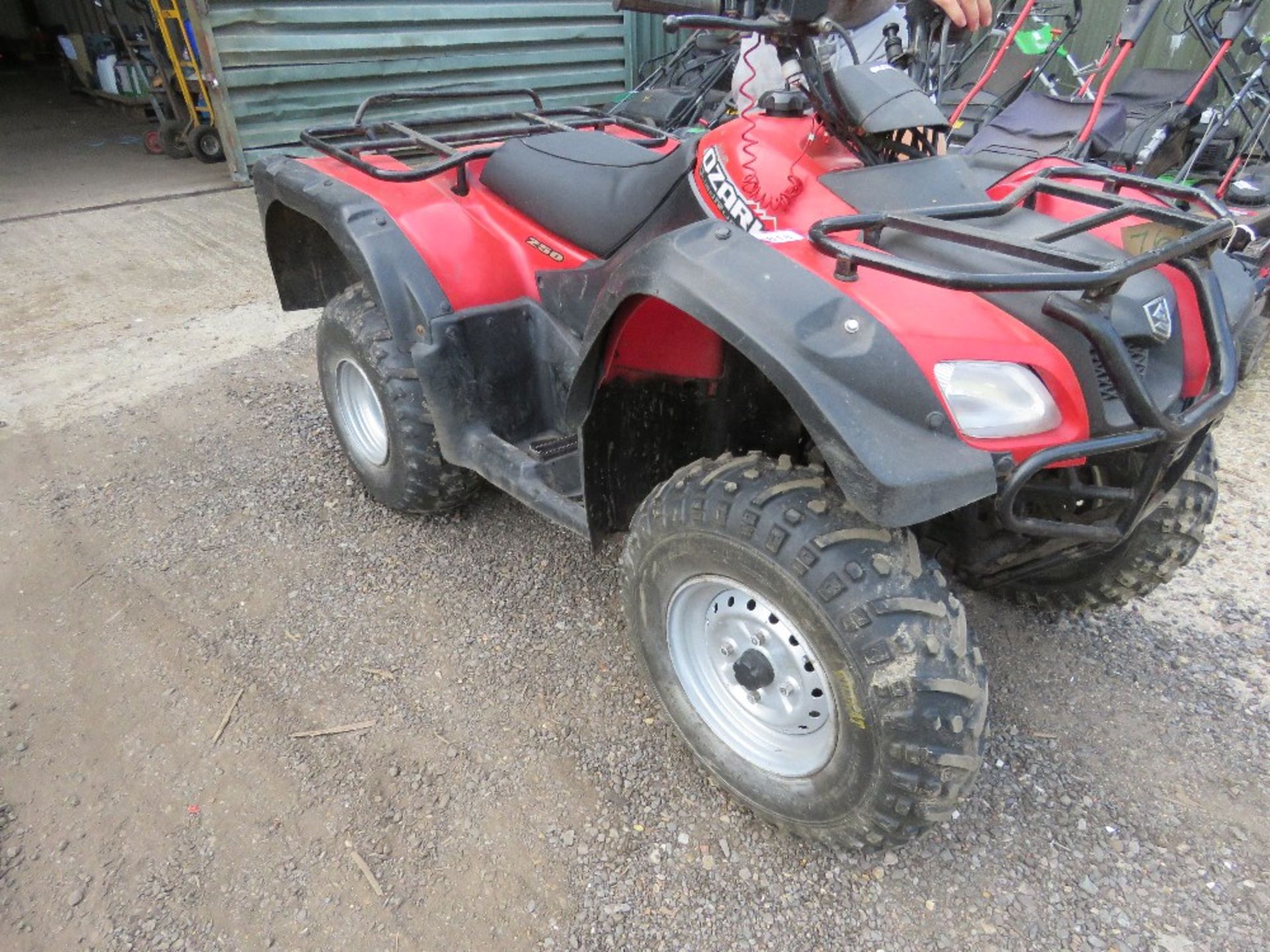 SUZUKI OZARK 250CC 2WD QUAD BIKE. WHEN TESTED WAS SEEN TO DRIVE..SEE VIDEO.