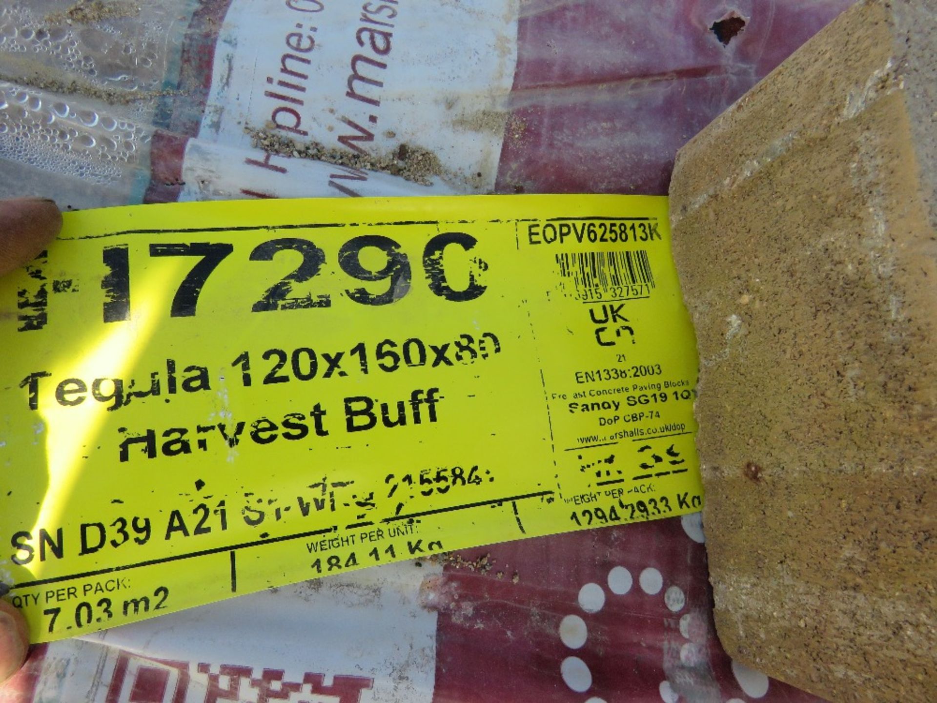 4 X PACKS OF MARSHALL HARVEST BUFF PAVERS, UNUSED. THIS LOT IS SOLD UNDER THE AUCTIONEERS MARGIN - Image 4 of 6